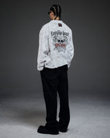 Scarred cross LS(white)