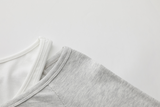 ヘーゼルレイヤードボタンTシャツ