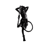 Jane Doe Keychain - Black