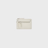 レザー2ポケットフラットバッグセット (White)