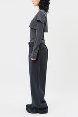 (W) Opening Layered Top (4color)