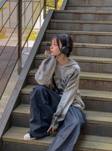 ネイティローエッジバルーンデニムパンツ