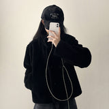 Noah Brooklyn Lettering Embroidery Fur Ball Cap 