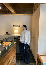 クラシックウールノーカラージャケット