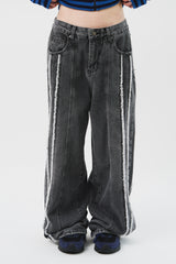 Beam Track Wide Denim (2color)