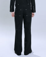 SEMI WIDE PANTS BLACK