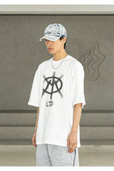 EMBLEM WASHED DYING VINTAGE BALL CAP MSFAC004-WT