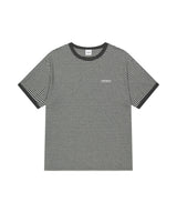 BASIC LOGO STRIPE RINGER TEE