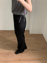 ムッシューブーツカットパンツ (2color)