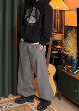Couple Winter Cropped Fleece Hoodie 4COLOR