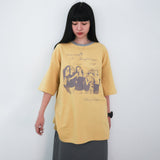 Breeze Overfit T-shirt [Mustard]