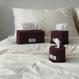 Tissue cover S_terry winepink