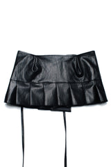 [MADE] Pleated Wrap Skirt 001