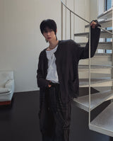 ダオオーバーフィットデッキカーディガン