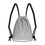 Ribbon Gym Sack [Gray]