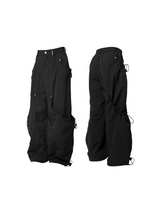 24AW クリサリスブレスシックスポケットドローストリングナイロンパンツ
