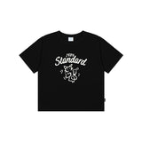 HAPPY CAT クールコットンクロップリンガー半袖 (SCTSTD-0267)