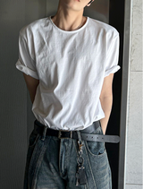 ミニマル半袖Tシャツ