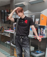 ホース ナンバリング PK ショートスリーブ カラー Tシャツ