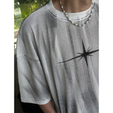 [UNISEX] ダーディーウォッシングスターハーフTシャツ (2color)