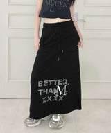 BETTER THAN X セットアップバンディングロングスカート