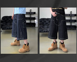 Beto Studded Bermuda Denim Pants