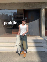 Madrid Cut Ribbed Sleeveless