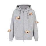 13DE MARZO Doozoo Full Zipper Hoodie