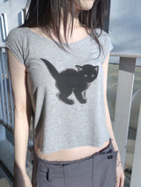 kitty tee