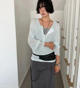 CURVE LINE SLIM SLEEVELESS
