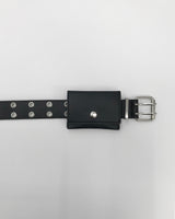 YWD STUDDED WALLET BELT (1color)