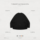 “X_Model-03”ノーマルTシャツ L/S