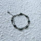 Layered Mineral Link Bracelet