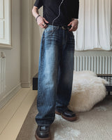 Rita Vintage Straight Denim Pants