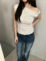 Doreen Studded Denim Pants