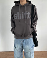 Shift patch embroidery hoodie