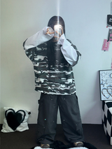 ダウンカーゴリベットナイロンロングパンツ🖤🤎🩶3カラー