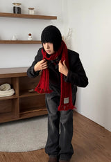(WOOL) LABEL CABLE MUFFLER
