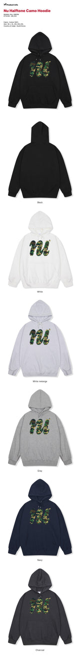 Nu Halftone Camo Hoodie - 6COLOR
