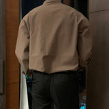 LMN BS Biowashing Cotton Oversized Fit Shirt (9 colors)