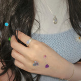【MADE】 Heart quilting ring