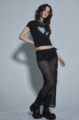 SEETHOUGH SKIRT