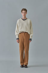 Basic leather belt_brown