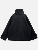 ブレンドネックビジューラインショートコート（3c）