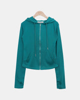 Pope Slim-Fit Warmer Hooded Zip-Up