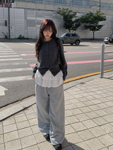 アートラウンドニットカーディガン