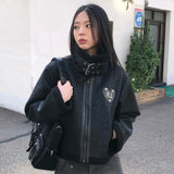 モエルメタルロゴハートパッチ マスタングジャケット