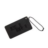 EEERRR ナンバープレートキーチェーン (ブラック)