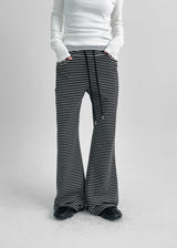 [MADE] Shaman Stripe Bootcut Banding Pants