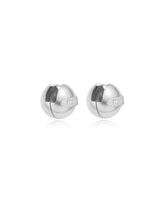 TAG BALL EARRINGS